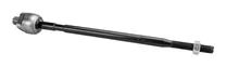 FUHRLENK inner tie rod: a steel rod with a spherical joint housing at one end and a threaded outer end with lock nut