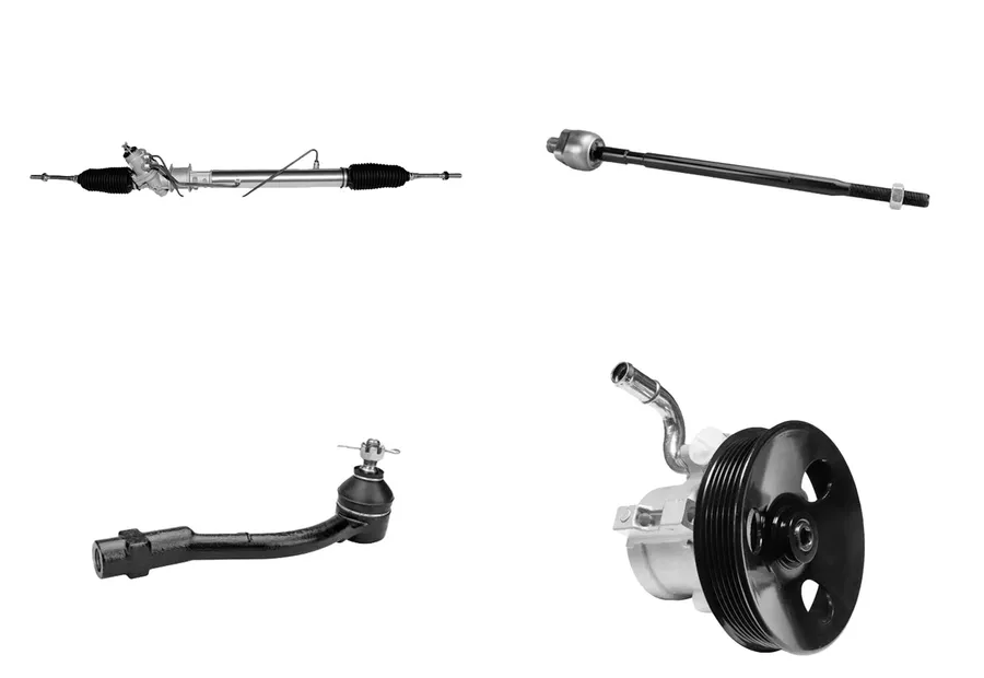 FUHRLENK steering parts: a steering gear, an inner tie rod, a tie rod end and a hydraulic power steering pump