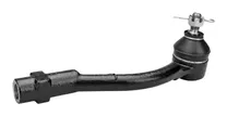 FUHRLENK tie rod end: a forged steel body with a threaded socket, a ball joint under its rubber boot and a castellated nut with split pin